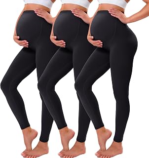 VALANDY Creamlush Over Bump Maternity Leggings for Women