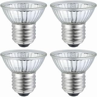 UVB UVA Reptile Light Bulb 50W Bulb for Reptiles and Amphibians Use for Turtle, Bearded Dragon, Lizard Cages Heat Lamp Replacement Bulb, 4 Packs