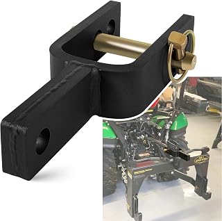 Versatile Quick Hitch Adapter Used to Adjust Top Link Bracket Movements Fits for Category 1 3-Point Quick Hitch Tractors Made of Integral Casting
