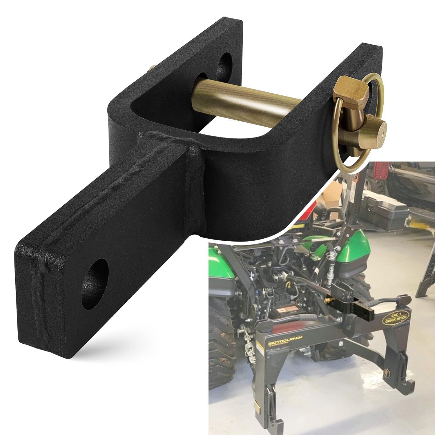 Versatile Quick Hitch Adapter Used to Adjust Top Link Bracket Movements Fits for