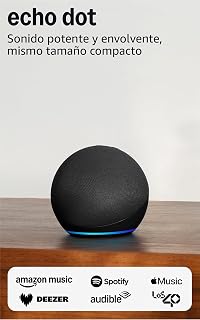 Echo Dot (5th Gen, 2022 Model) | Smart WiFi and Bluetooth Speaker with Alexa - with Louder and Wider Sound | Charcoal