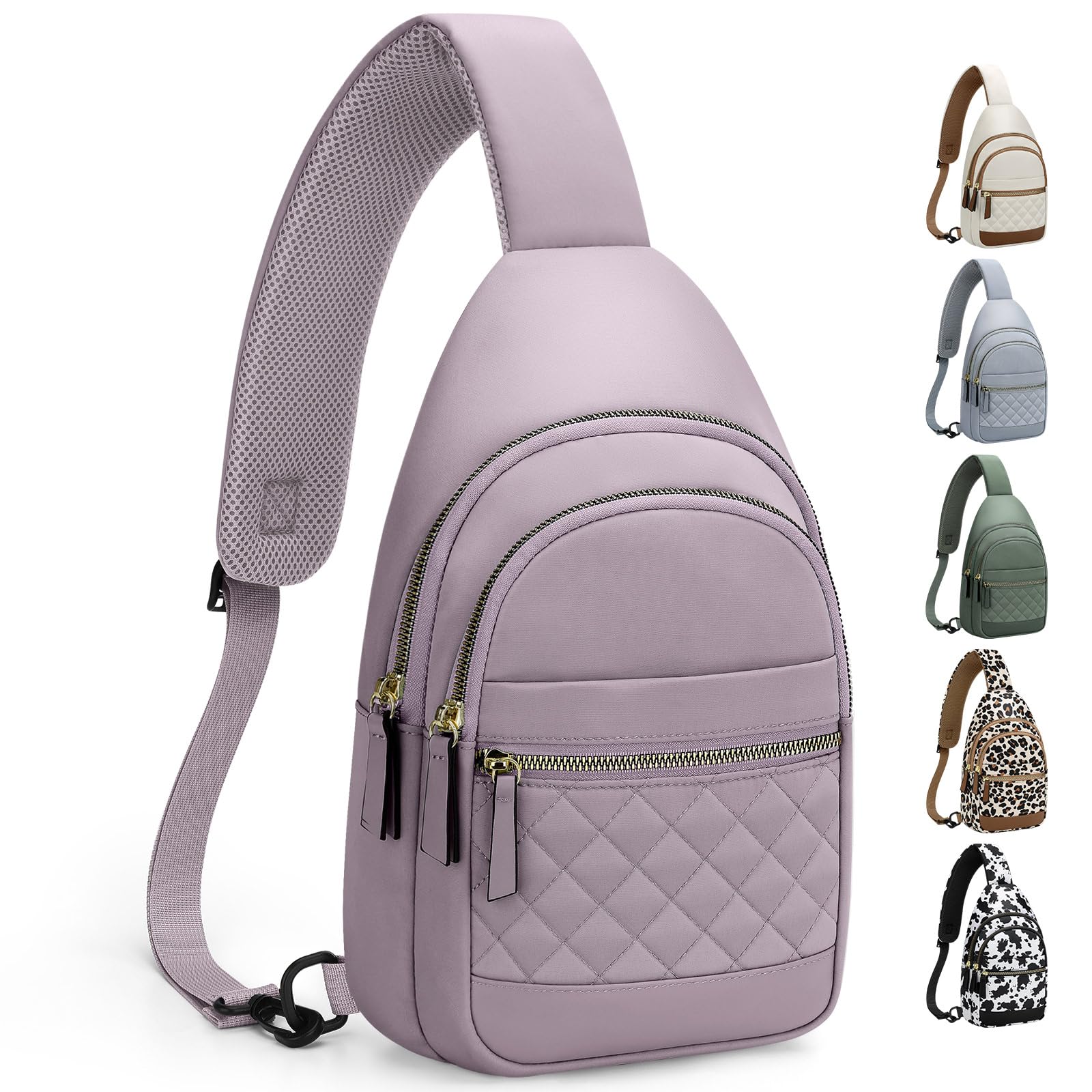 Crossbody Bags for Women Waterproof Sling Shoulder Bag Fanny Pack