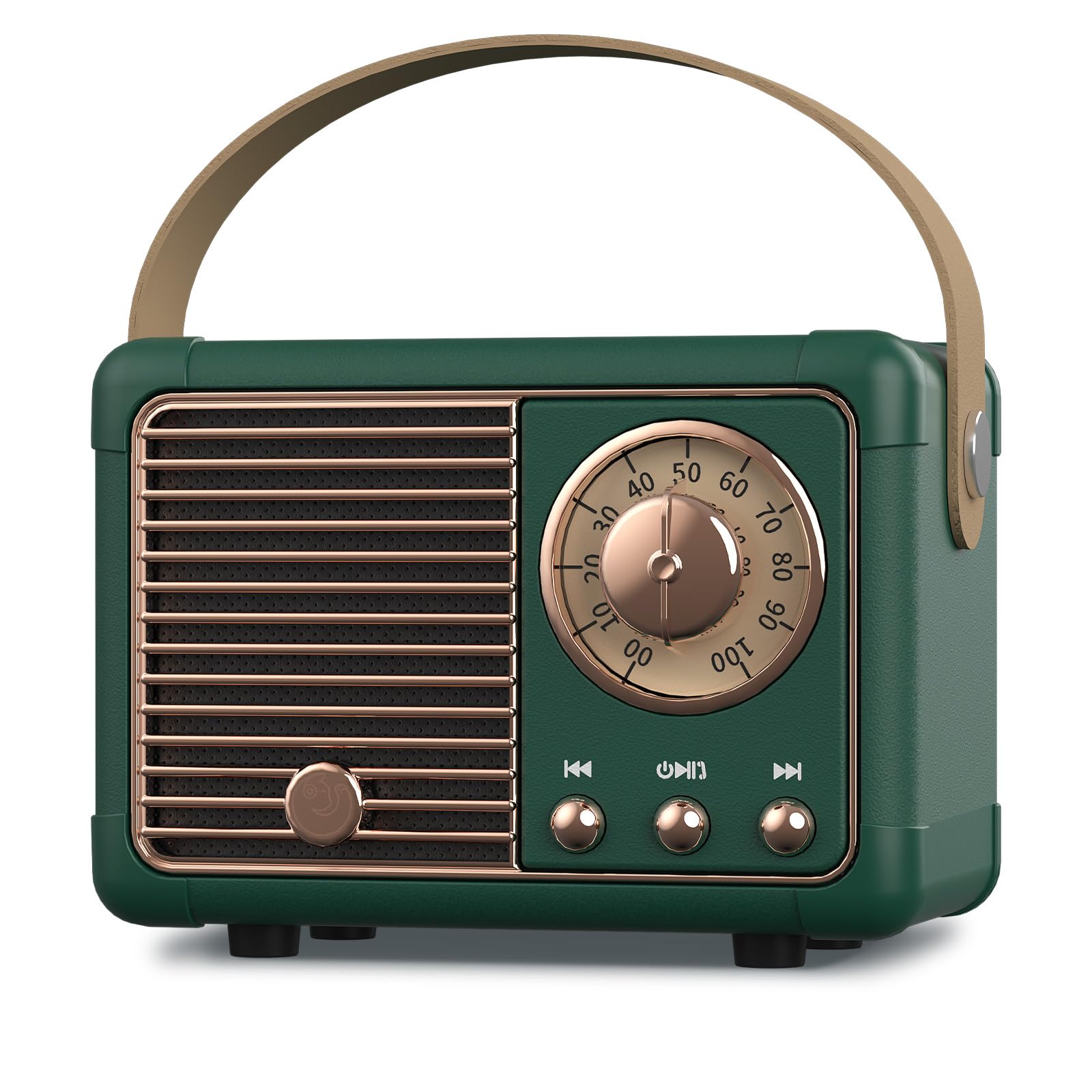 PRUNUS J-999 Retro Bluetooth Speaker,Vintage Decor,Mini Wireless Speaker | Mini 
