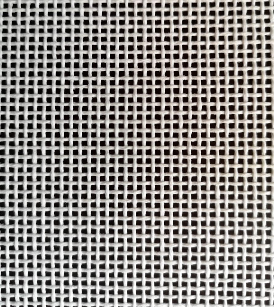 Mono Deluxe Needlepoint Blank Canvas 18 Mesh Cotton White 14" x 20" | Needlepoin