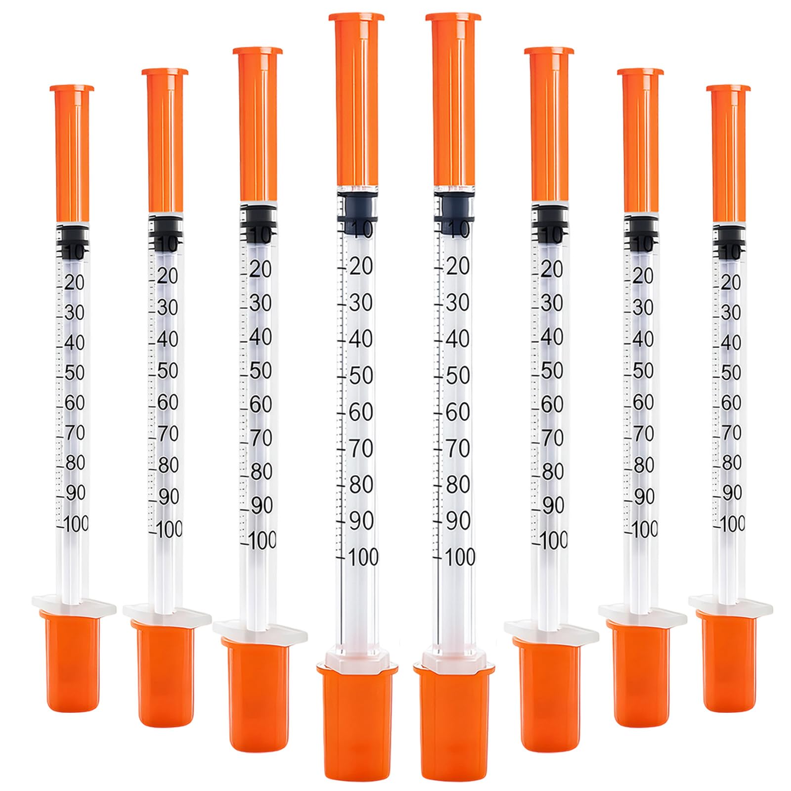 30 Pack 1ml 31Gx8mm Plastic Multiple Uses Dispensing Measuring Tools | Individua