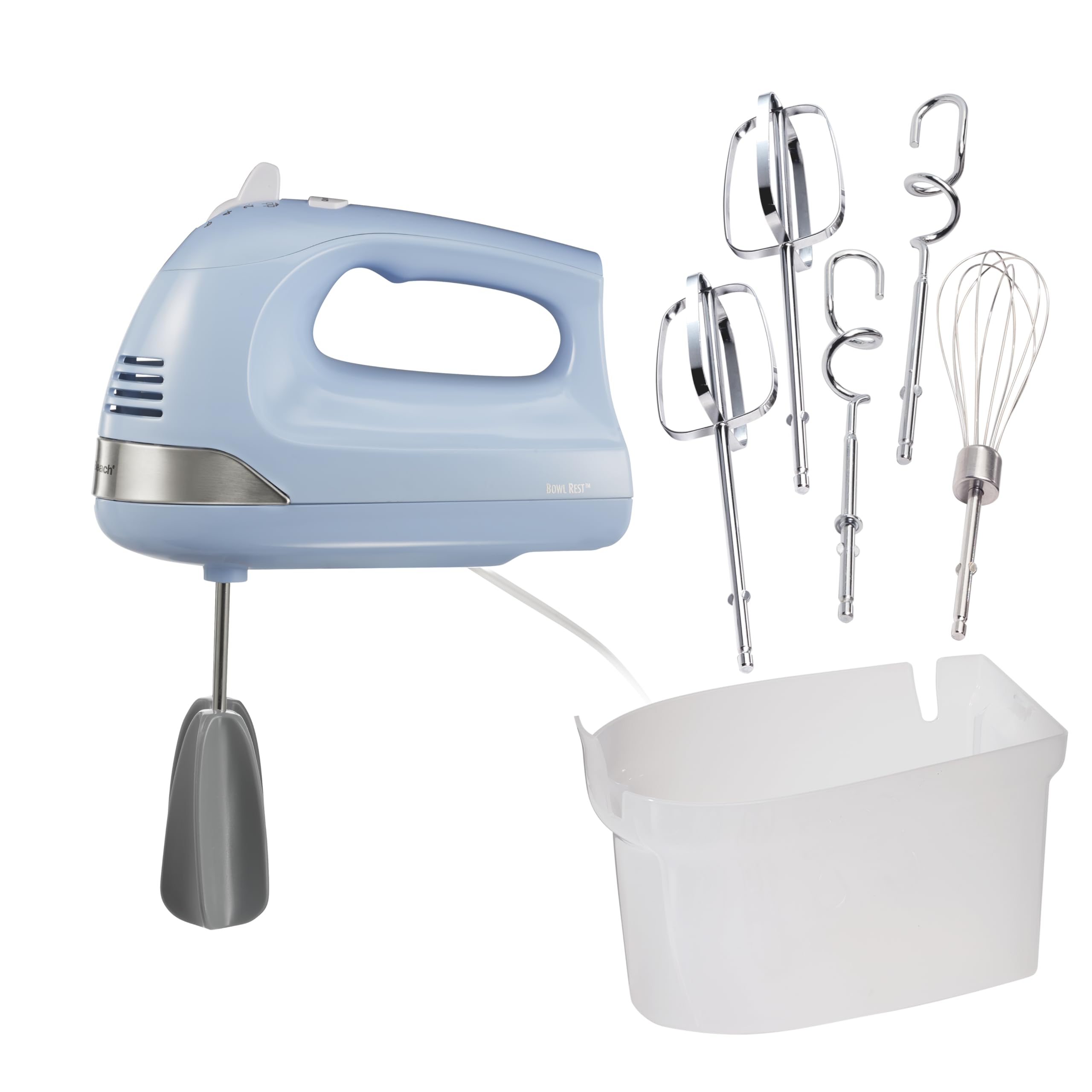 Hamilton Beach 6-Speed Electric Hand Mixer With Easy Clean Beaters | Traditional