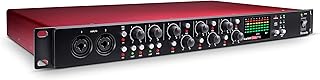 Focusrite SCARLETT-OCTOPRE 8-Channel Mic Preamps (Cubase LE Included) | ADAT expander, 8 mic preamps, 2 instrument inputs, 8 balanced line outputs, attenuator, I/O Word Clock