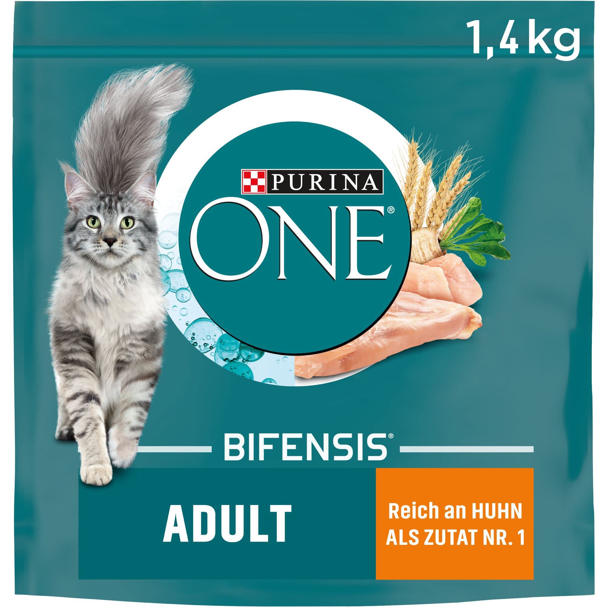 PURINA ONE BIFENSIS Adult Dry Cat Food: Rich in Chicken, Strengthens Natural Def