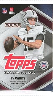 2026 Topps Football EXCLUSIVE Factory Sealed MEGA Foil Pack-15 New Cards!