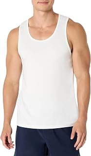Amazon Essentials Men's Quick Dry Tech Stretch Sleeveless Gym Training Tank Top