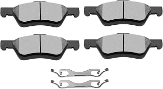 SCITOO D1047 Front Ceramic Brake Pads Sets Fit For Ford For Escape 2005-10 | For Mazda For Tribute 2005-2006 2008-2010,For Mercury For Mariner 2005-2010; 4PCS; Low Dust &amp; Quiet Braking