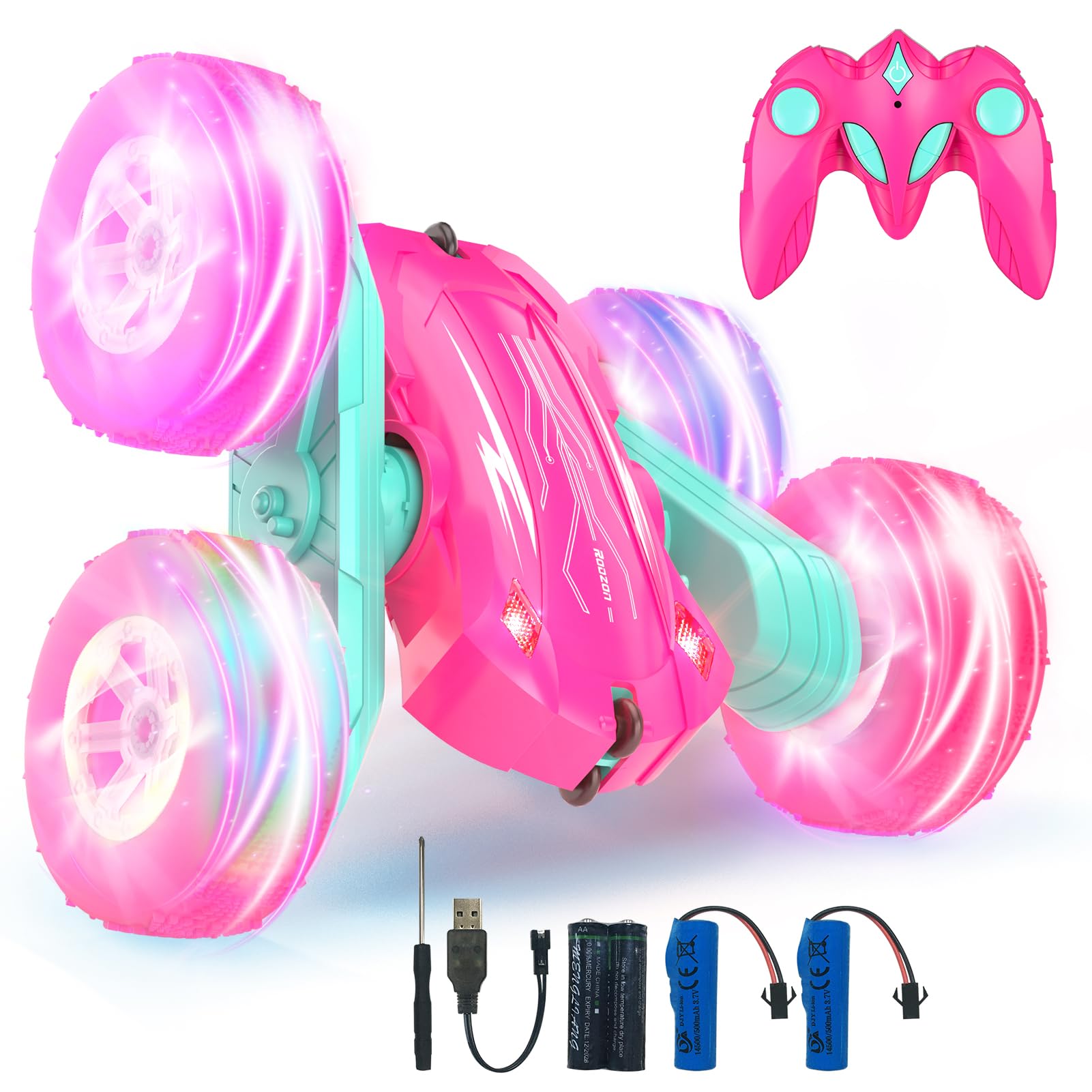 Rodzon 3300 Remote Control Car for Kids Toys 3 4 5 6 Years Old Girl,4X4 Crawlers
