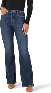 Wrangler Womens Women's High Waisted Fierce Flare JeanJeans