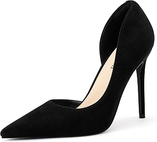 Women's Pumps 4 Inch Stiletto Pointed Toe Heels