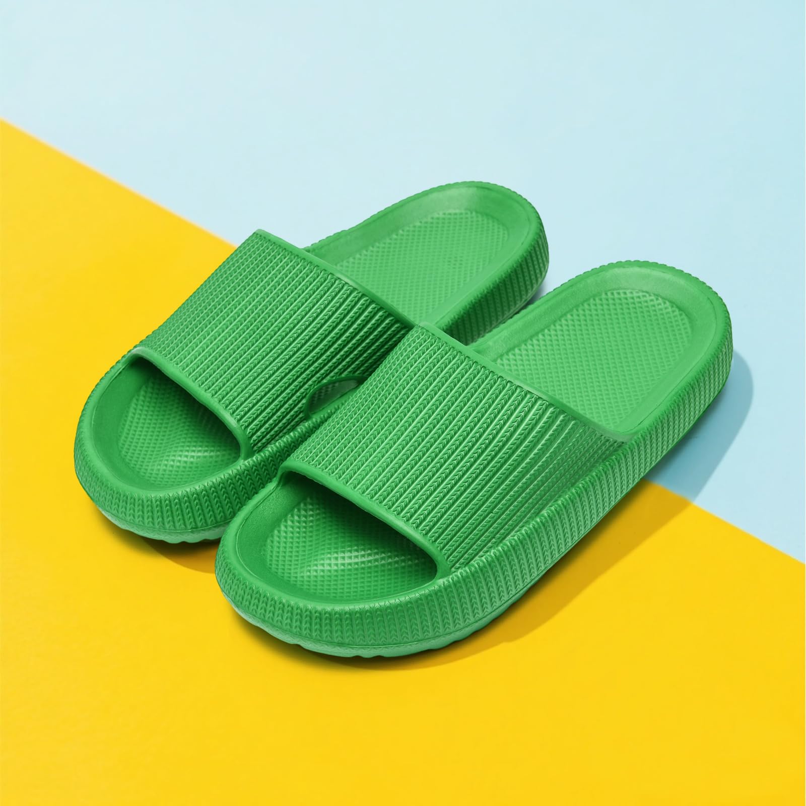 Cloud Sandals for Kids丨Pillow Shower Slippers Bathroom Pool Slides丨Boys Girls Co