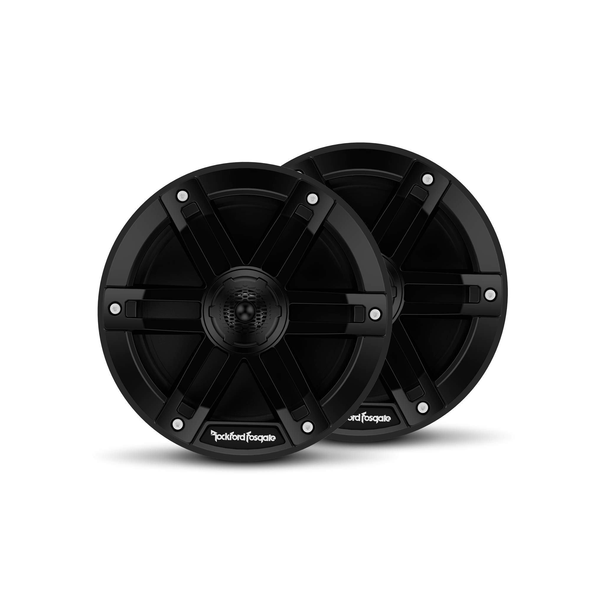 Rockford Fosgate M0-65B 6.5" Coaxial Full Range Speakers - Black (Pair) | Marine