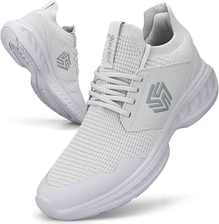Giniros Men's Lightweight Sneakers Comfortable Running Gymnastics