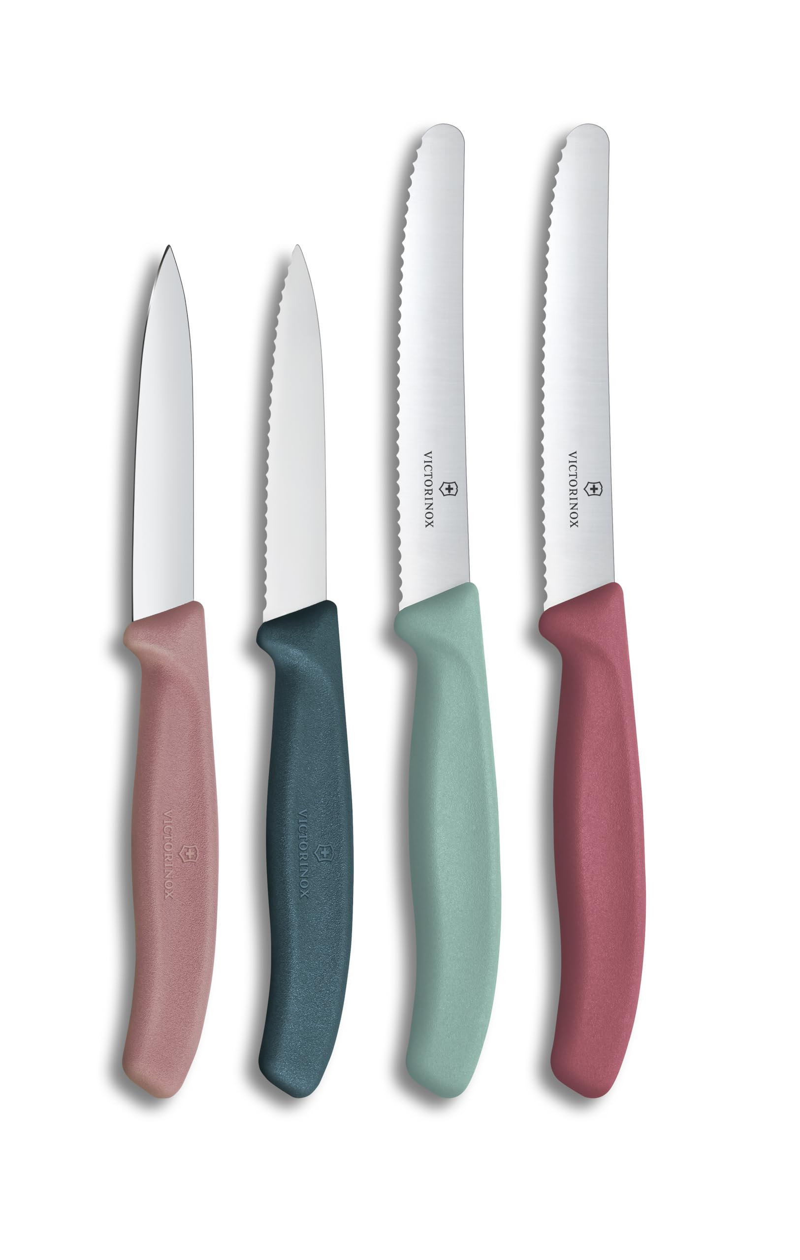 Victorinox Swiss Classic Tomato and Vegetable Knife Set, 4-Piece, 8-11 cm | Serr