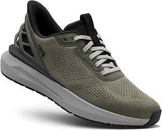 Kizik Athens 2 Men's Slip-on Sneakers, Hands-Free Shoes, Can Be Worn While Standing, Easy to Put On and Take Off, No Hands, No Crouching, Step on Heels, Pheasant