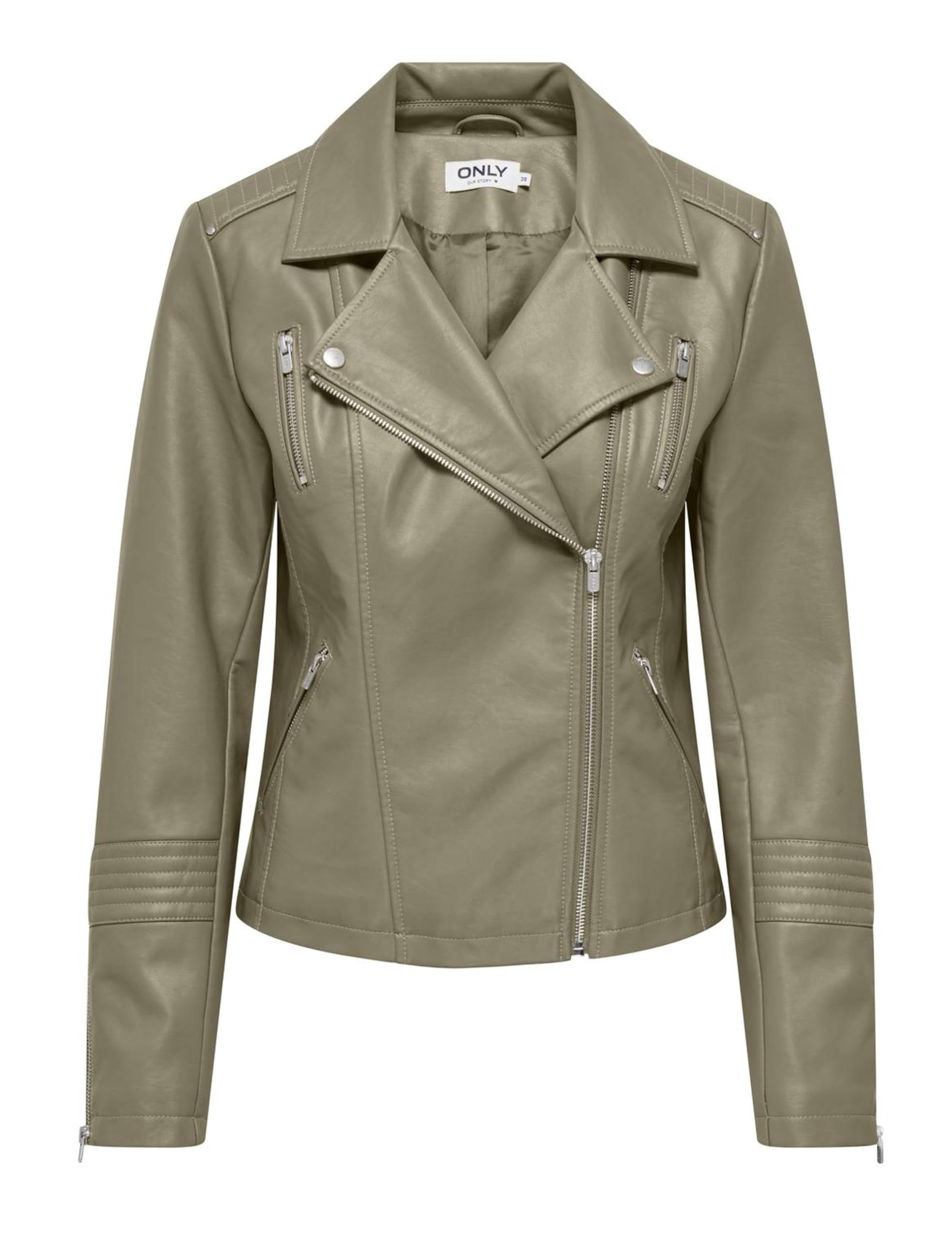 ONLY Faux Leather Jacket ONLGEMMA Faux Leather Jacket