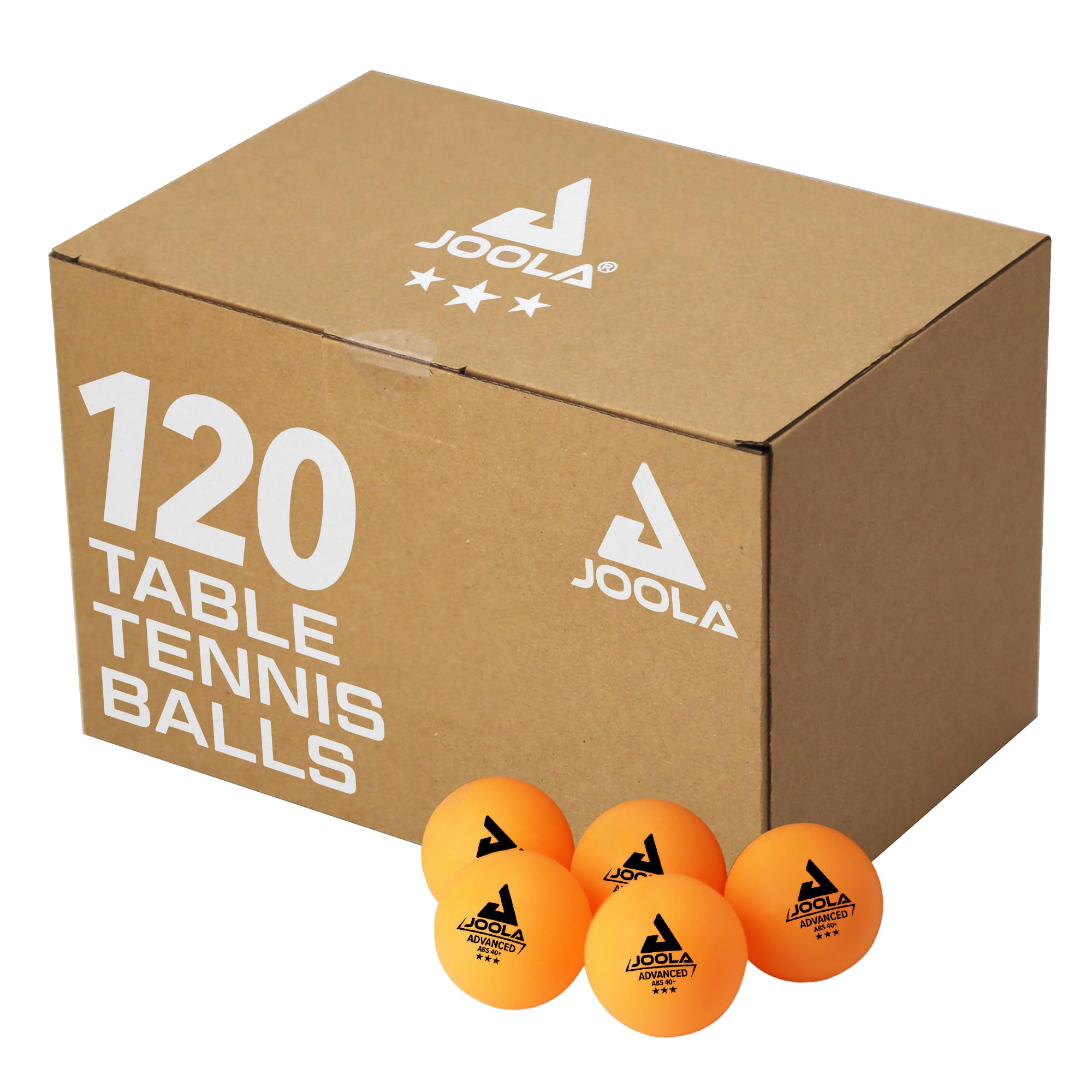 JOOLA Training 3 Star Table Tennis Balls - 40+mm Regulation Bulk Ping Pong Balls