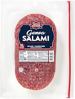 Dietz & Watson Pre-Sliced Genoa Salami, 7 oz