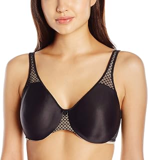Bali Women's Minimizer Bra, Passion for Comfort Collection with Underwire, Seamless Cups, Visually Reduces Chest by up to 1.5"