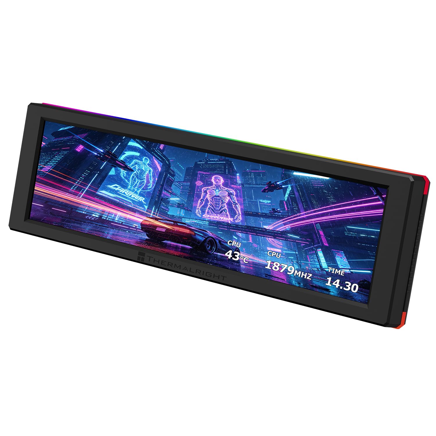Thermalright TR Trofeo Vision 9.16 ARGB LCD Black-ARGB Magnetic LCD Screen | 192