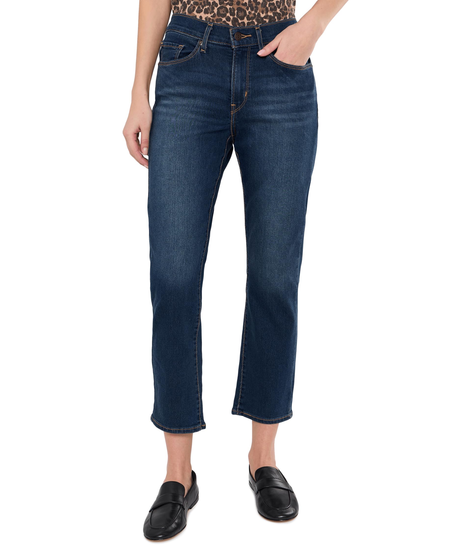 Levi's Womens Classic Straight Ankle JeansJeans