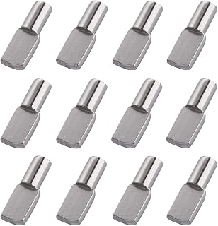 5mm Shelf Pegs Pins,60 Pieces Spoon Shape Support Pegs for Cabinet Shelf | 5mm Shelf Pegs