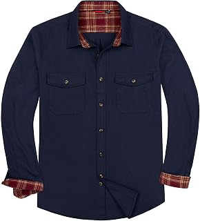 Alimens & Gentle AG-XXCS-JM02 Men's Button-Down Shirt (Pack of 1)