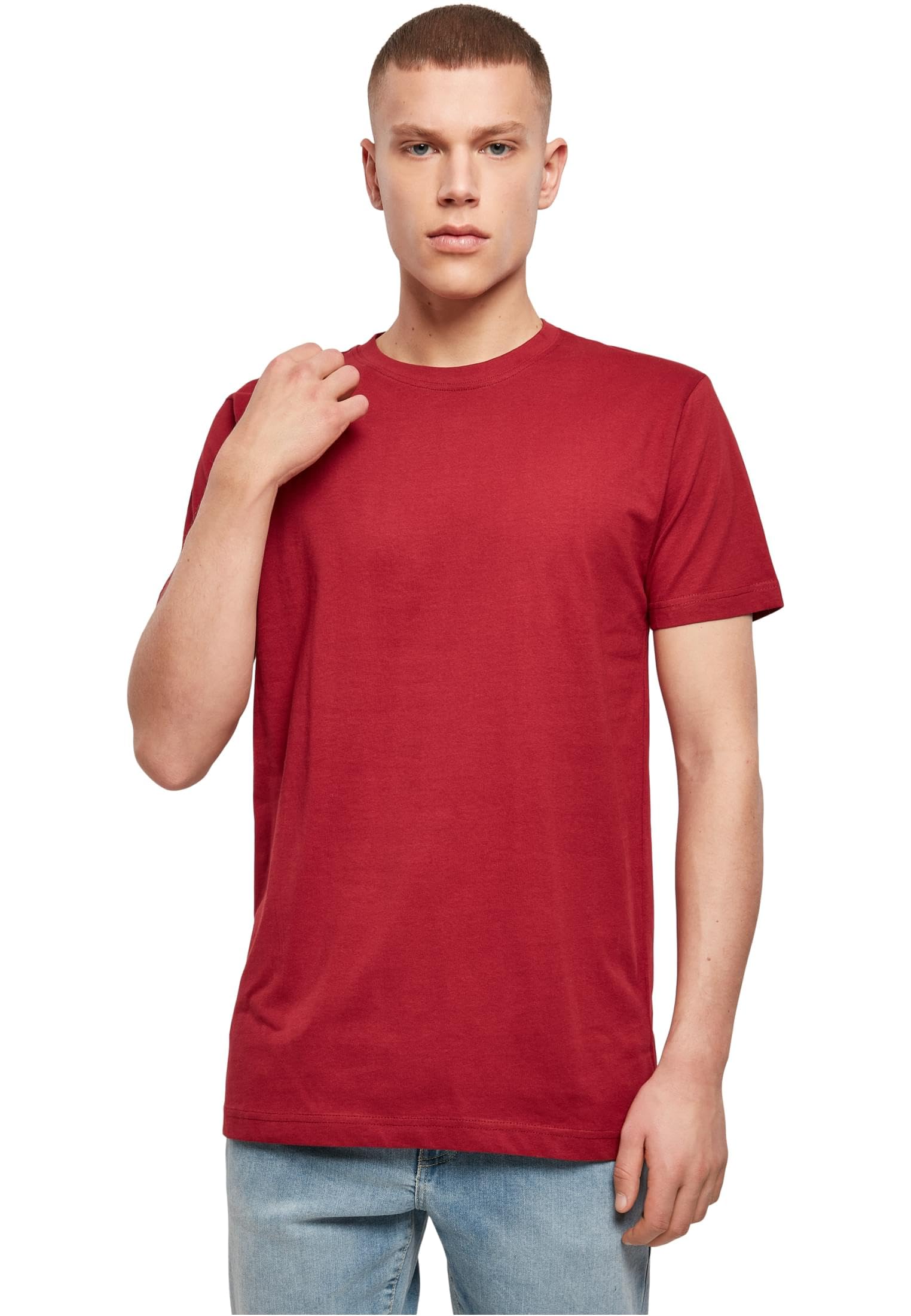 Build Your Brand Men T-Shirt Round Neck 1/3/5 Pack