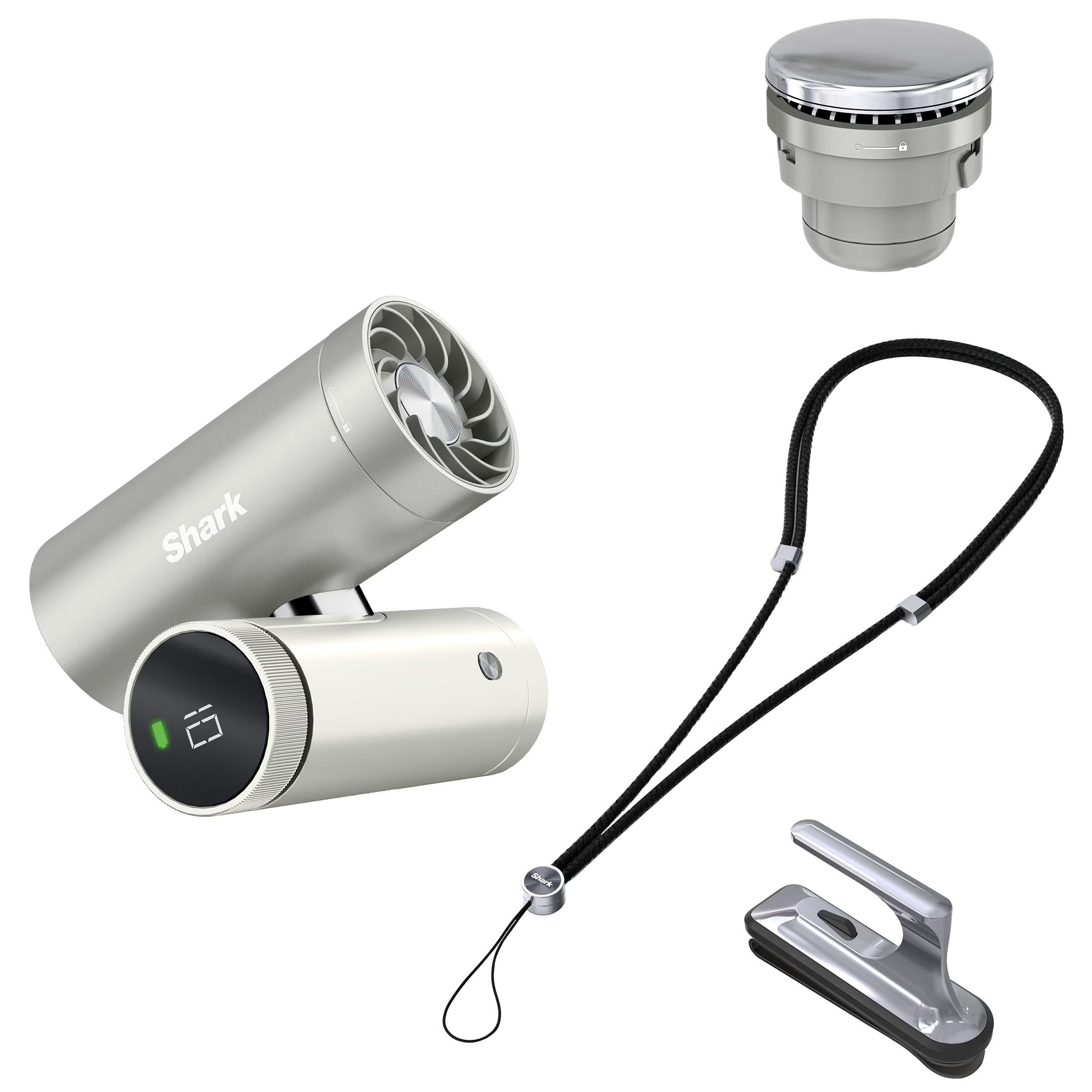Shark ChillPill, 2-in-1 Personal Cooling System with Fan & InstaChill Cooling Pl
