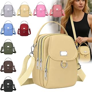 Shoulder Bags for Women, Small Multiple Pockets Shoulder Bags for Phone Mini Cell Phone Wallets for Travel, Shopping, Work