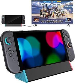 SIWIQU Switch 2 TV Dock, 4K@120Hz Output | Portable Docking Station Only for Nintendo Switch 2, Charging Stand with HDMI Port/100W Charging Input/USB[Not for NS 1/OLED]