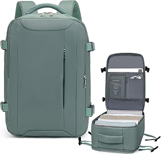 Lossga for Ryanair Cabin Bags 40x30x20,Cabin Bag Travel Backpack 40x20x25 Carry On Underseat Hand Luggage Bag Cabin Size with Hidden Anti-Theft Bag Airline Approved for Women and Men