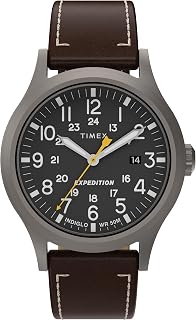 Timex Men's Expedition Scout 40mm Leather Strap Watch