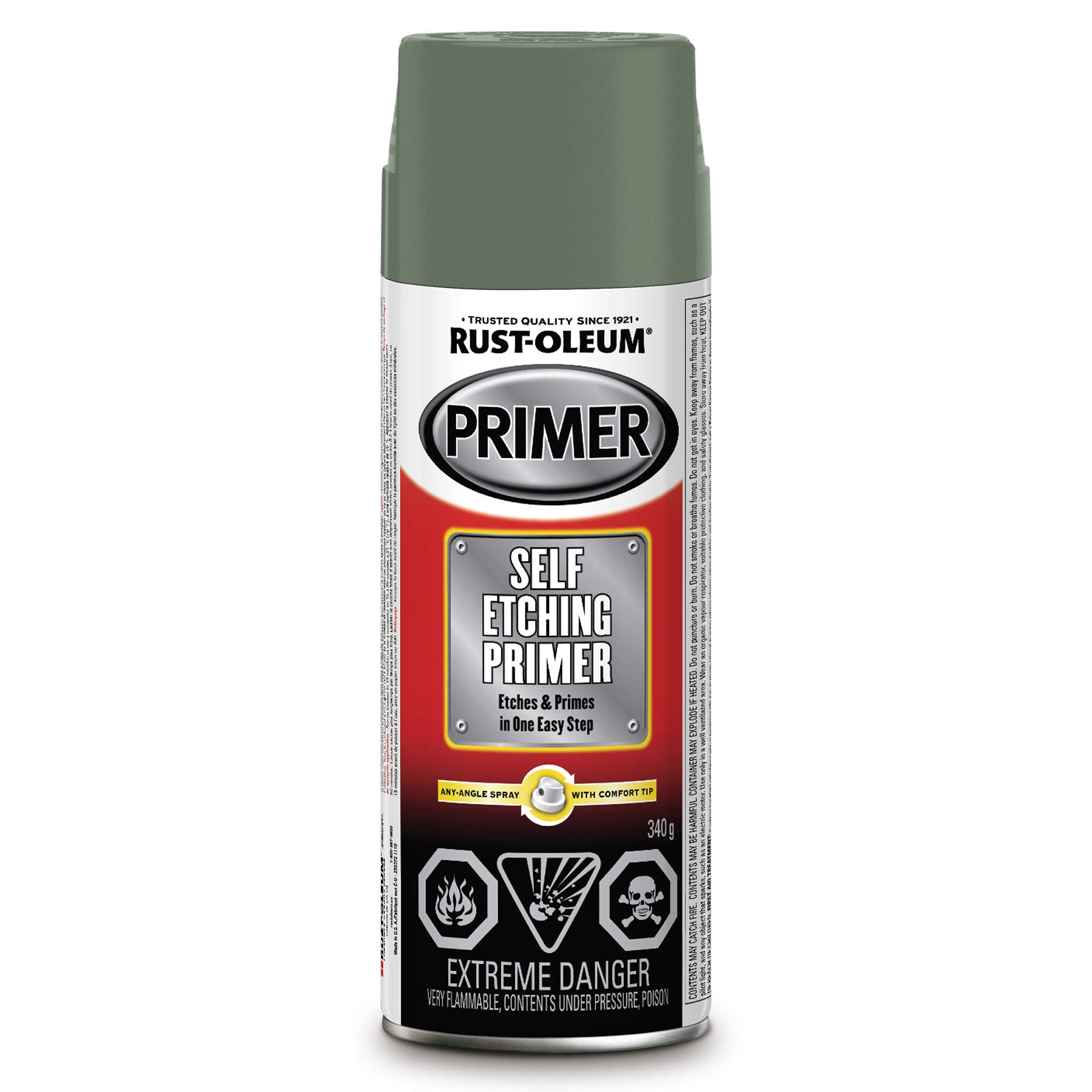 Automotive Self-Etching Primer in Grey-Green