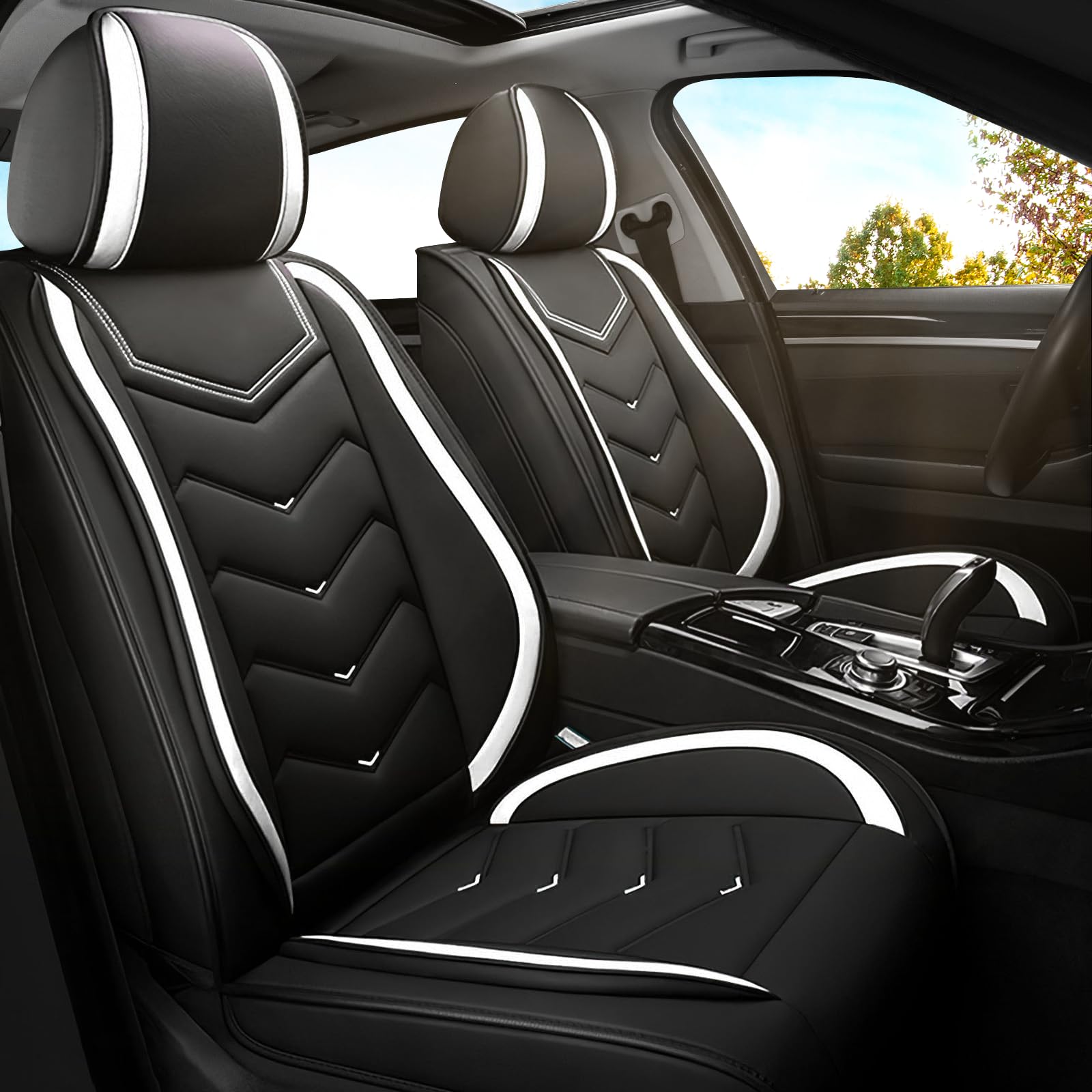 Car Seat Covers for Nissan Altima 2001-2025, Premium Nappa Leather Car Seat Cove