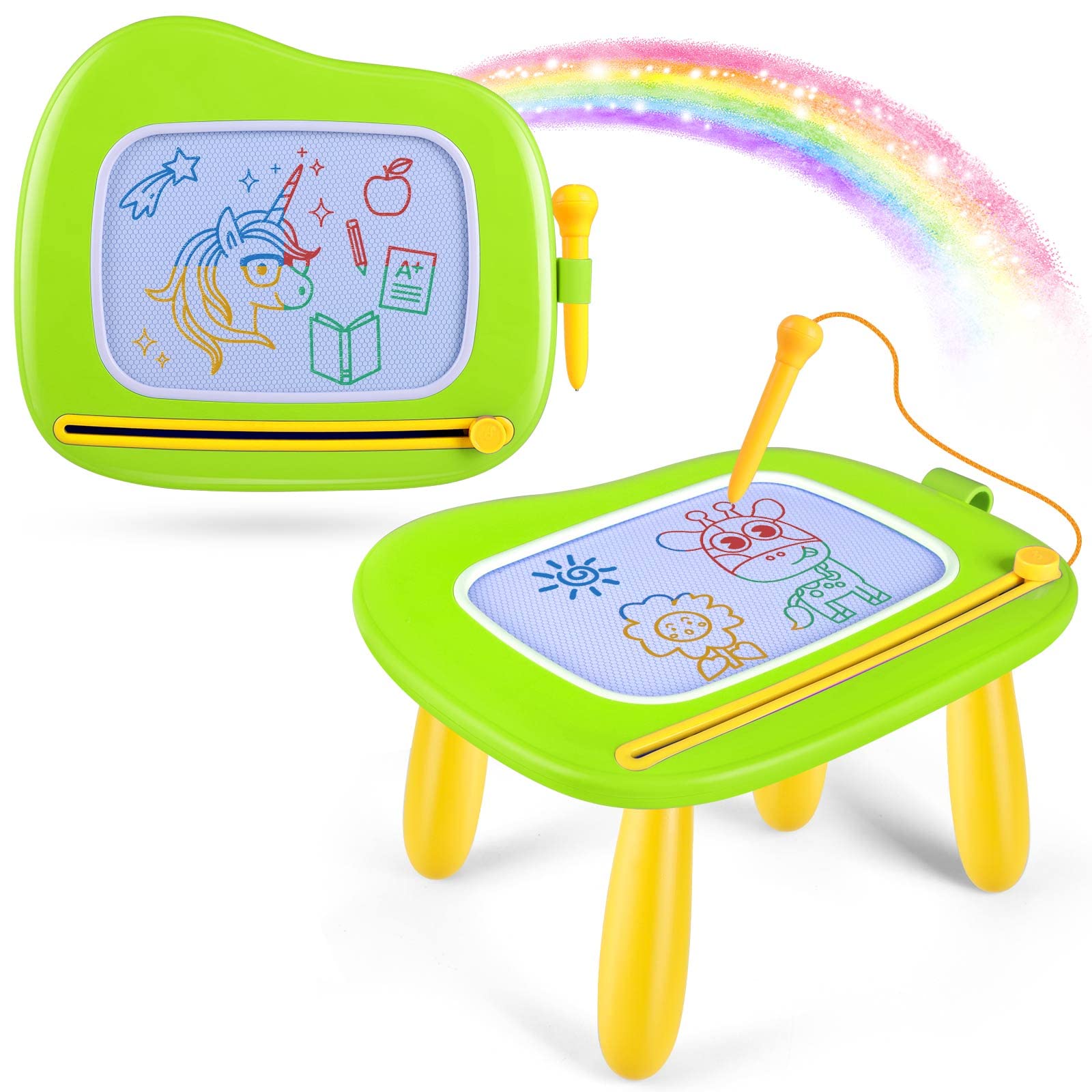 Smasiagon Baby Toys for 1 Year Old Boys, Magnetic Drawing Board Doodle Pad for K