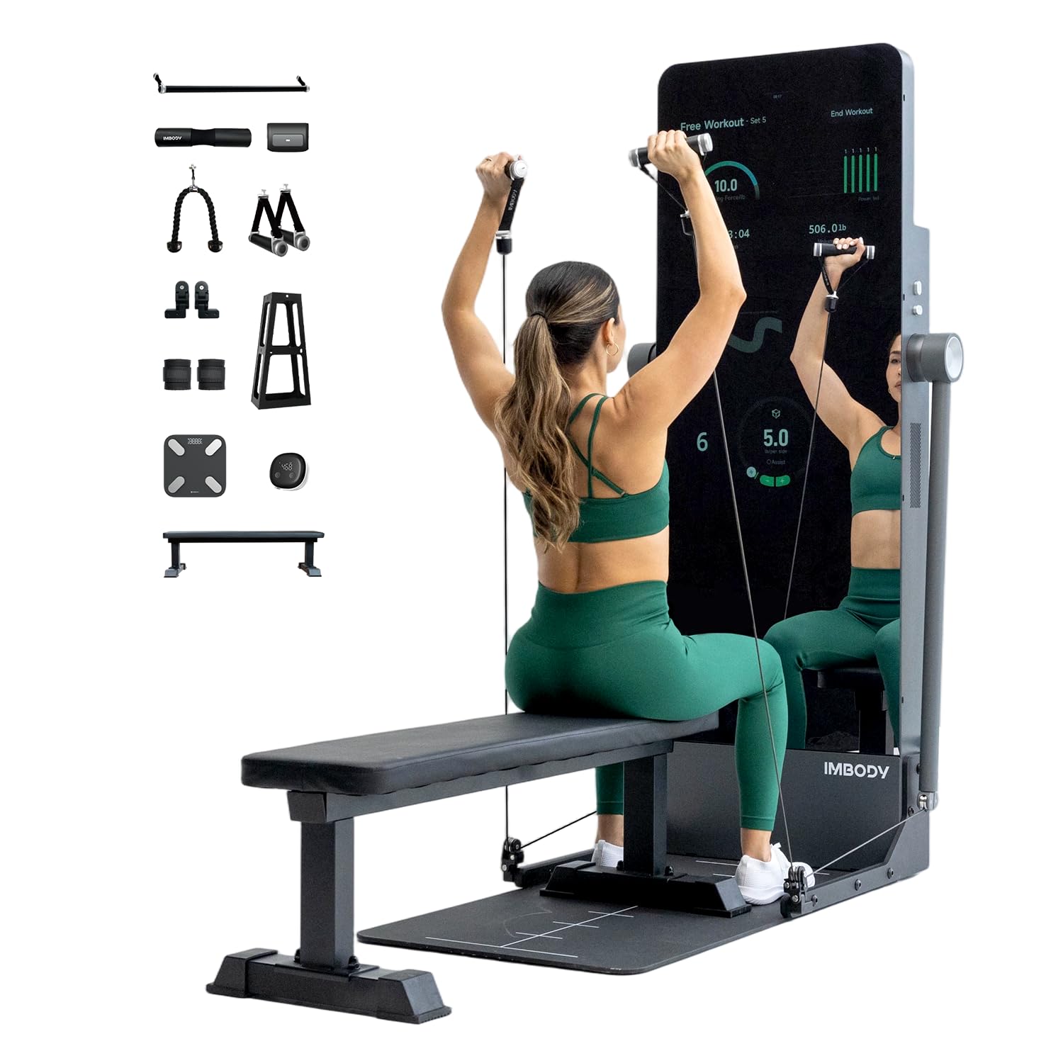Smart Home Gym Fitness Mirror Power S Series