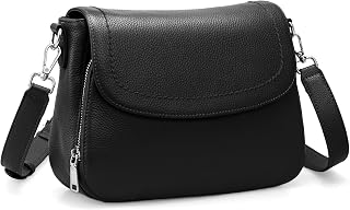 befen Genuine Leather Crossbody Bags for Women Small Crossbody Bags for Women Women Handbags Women RFID Phone Bag with Built-in Wallet