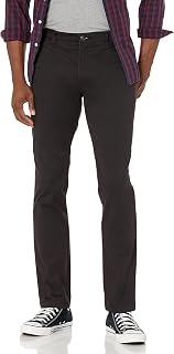 Amazon Essentials Men's Skinny-Fit Washed Comfort Stretch Chino Trousers