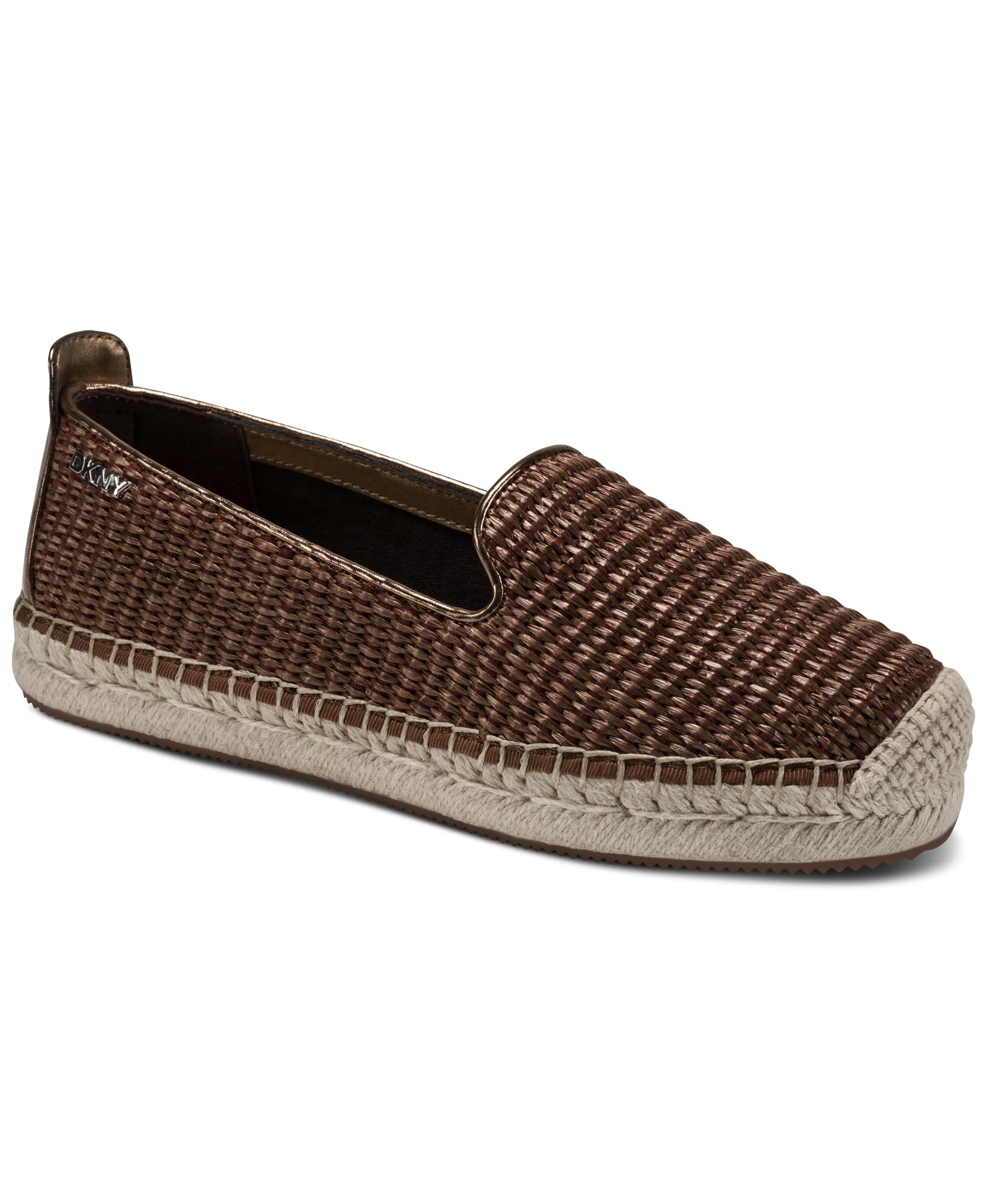 DKNY Mallandra Logo-Espadrille Everyday Cushioned Insole Footwear, Mule Women