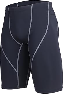 beroy Men's Compression Shorts with One Pocket