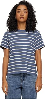 Urban Classics Women's Striped Short Sleeve T-Shirt