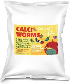 Dried Calciworms for Garden Birds, 10L Refill Bag, 1600g (2 x 5L Bags), Natural Wild Bird Food, High In Calcium, All Life Stages