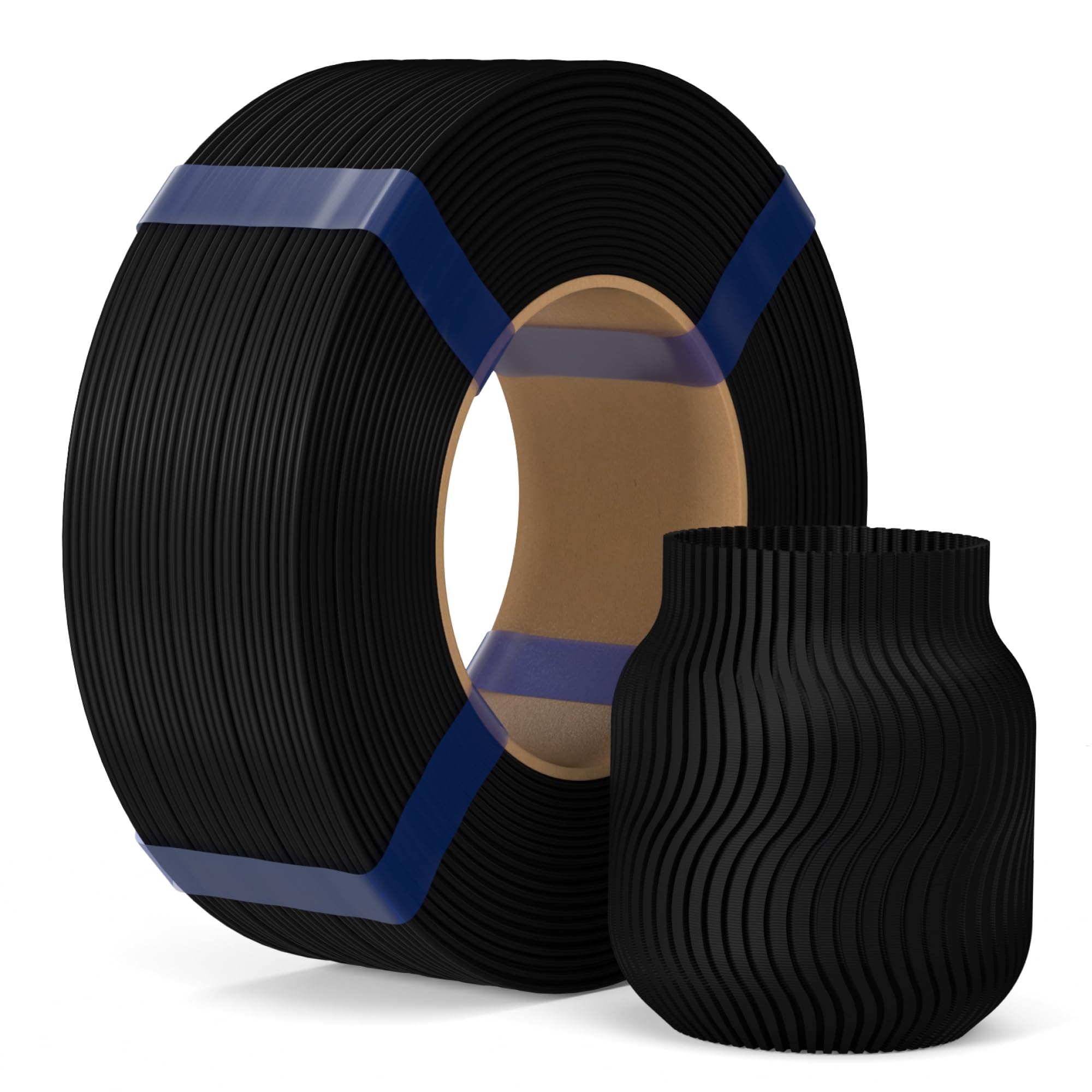 ELEGOO PLA Basic Refill 3D Printer Filament 1.75mm Red 1KG, Easy Storage | 3D Pr