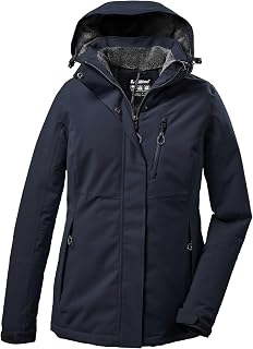 Killtec Damen Jacke Women's Functional Outdoor Waterproof Jacket with Zip Hood (Pack of 1)