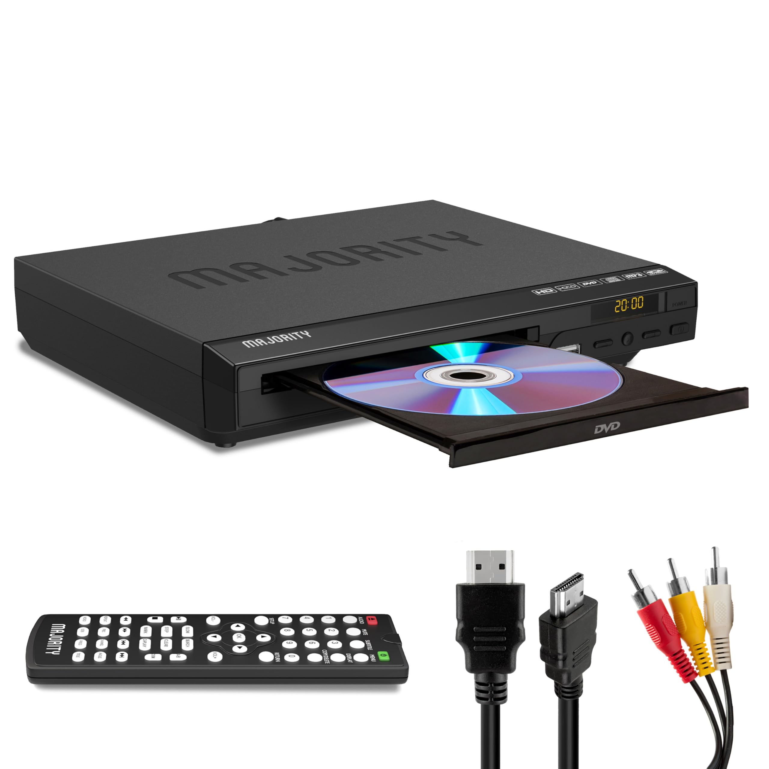 2026 Model HDMI DVD Player for TV | 1080P Region Free DVD-Players for Smart TV |